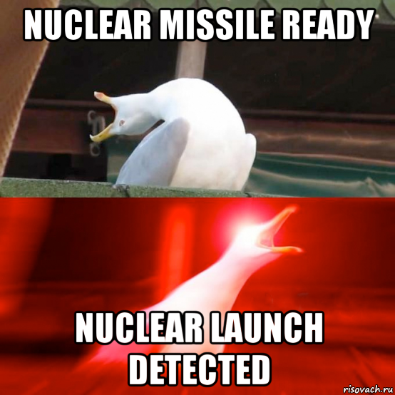 nuclear missile ready nuclear launch detected
