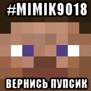 #mimik9018 вернись пупсик, Мем стив