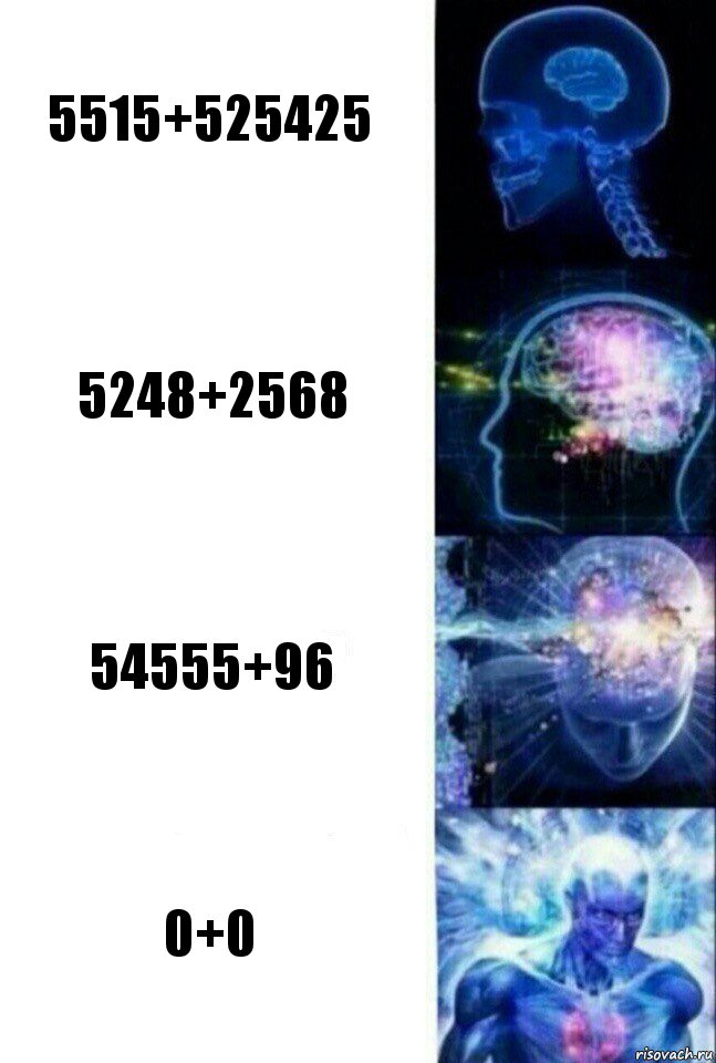 5515+525425 5248+2568 54555+96 0+0, Комикс  Сверхразум