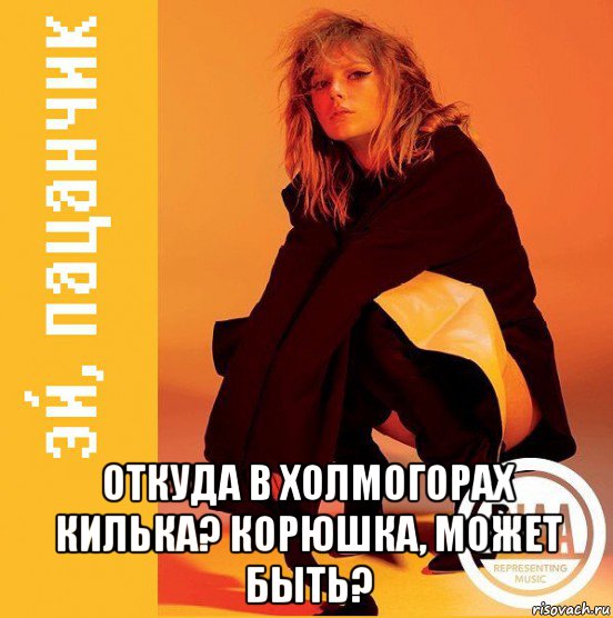  откуда в холмогорах килька? корюшка, может быть?