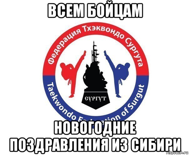 всем бойцам новогодние поздравления из сибири