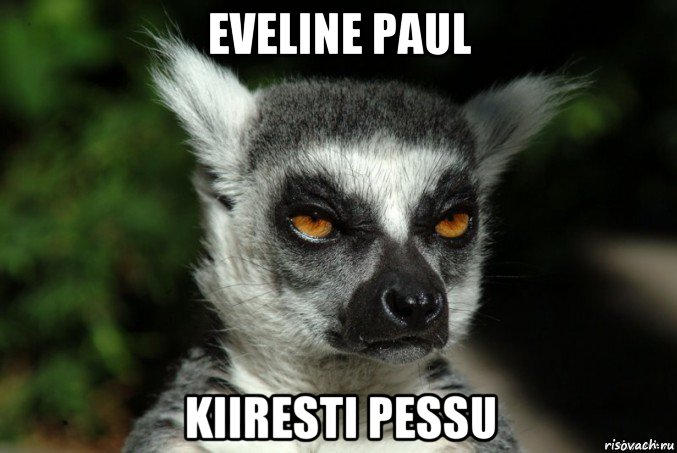 eveline paul kiiresti pessu, Мем   Я збагоен