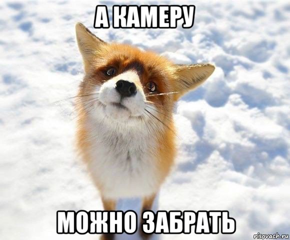 а камеру можно забрать