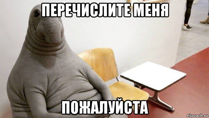 перечислите меня пожалуйста