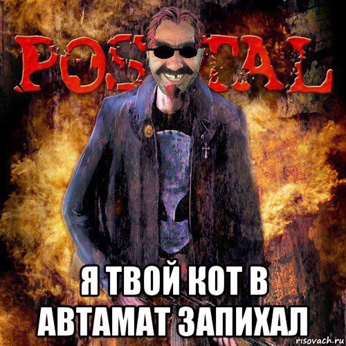  я твой кот в автамат запихал