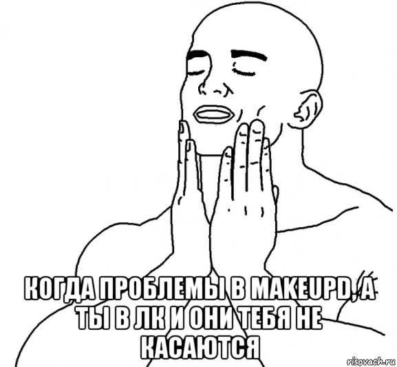 когда проблемы в makeupd, а ты в лк и они тебя не касаются