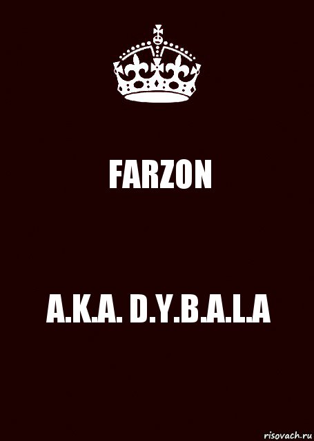 FARZON A.K.A. D.Y.B.A.L.A, Комикс keep calm