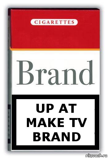 Up at make TV Brand, Комикс Минздрав