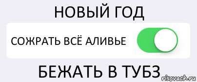 НОВЫЙ ГОД СОЖРАТЬ ВСЁ АЛИВЬЕ БЕЖАТЬ В ТУБЗ, Комикс Переключатель