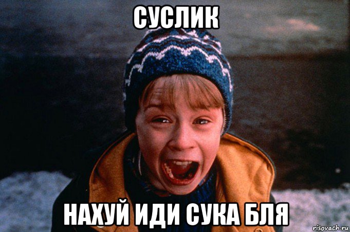 суслик нахуй иди сука бля