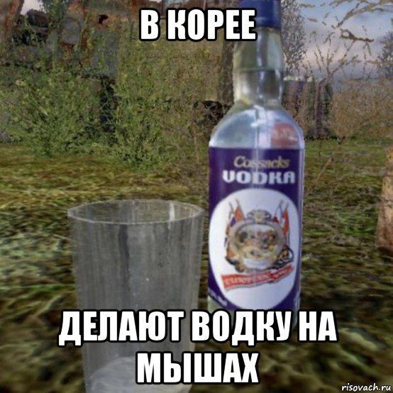 в корее делают водку на мышах
