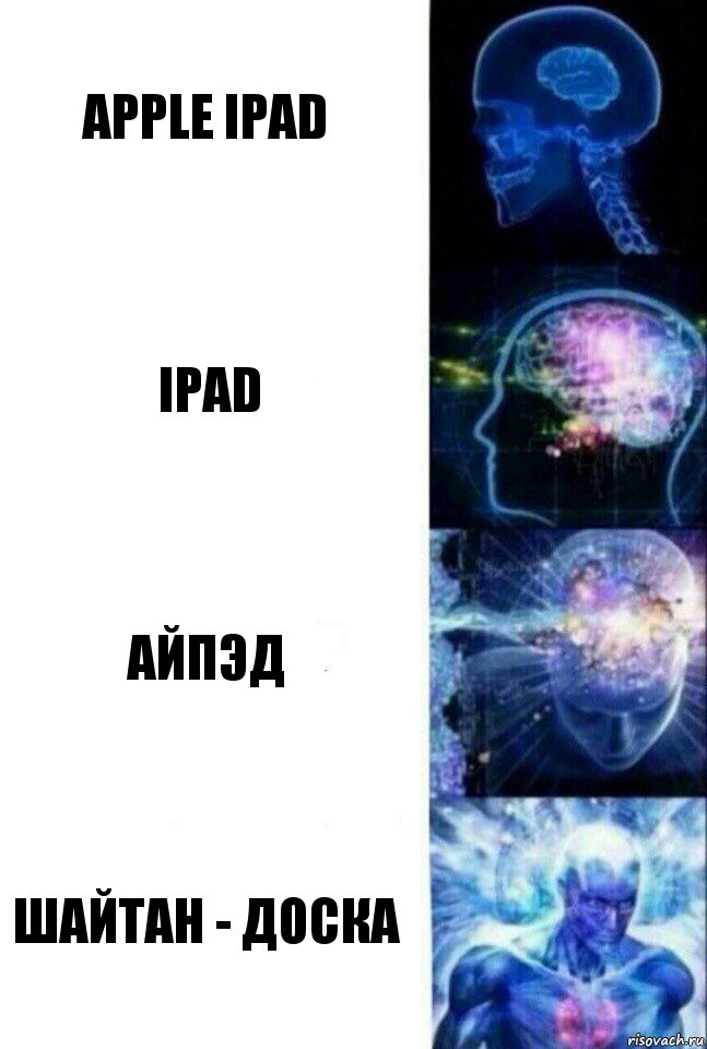 Apple ipad Ipad Айпэд Шайтан - доска, Комикс  Сверхразум