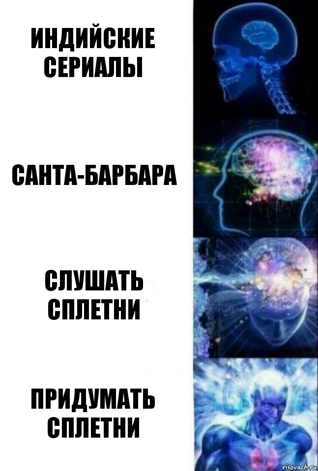 Индийские сериалы Санта-барбара Слушать сплетни Придумать сплетни, Комикс  Сверхразум