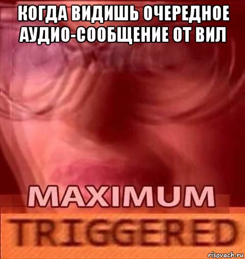 когда видишь очередное аудио-сообщение от вил 