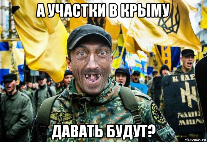 а участки в крыму давать будут?