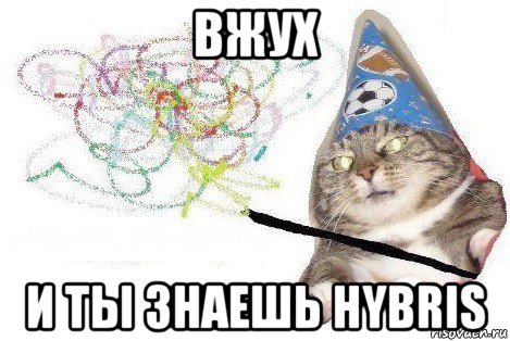 вжух и ты знаешь hybris, Мем Вжух мем