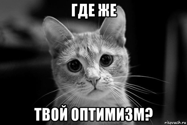где же твой оптимизм?