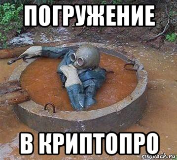 погружение в криптопро