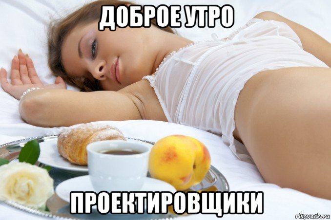 доброе утро проектировщики