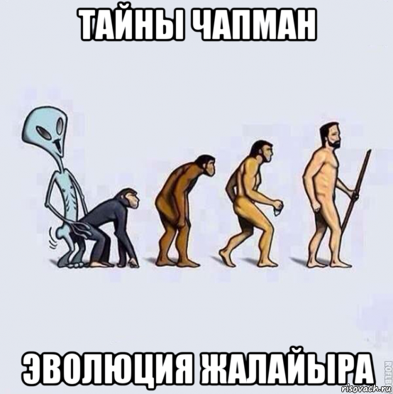 тайны чапман эволюция жалайыра, Мем Эволюция