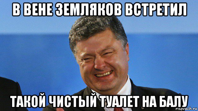 в вене земляков встретил такой чистый туалет на балу