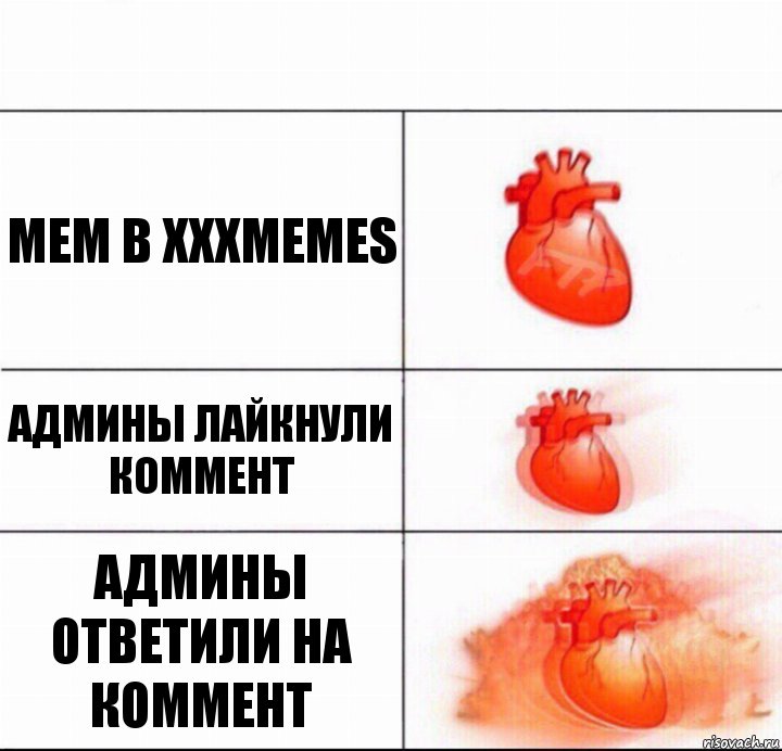 Мем в xxxmemes Админы лайкнули коммент Админы ответили на коммент