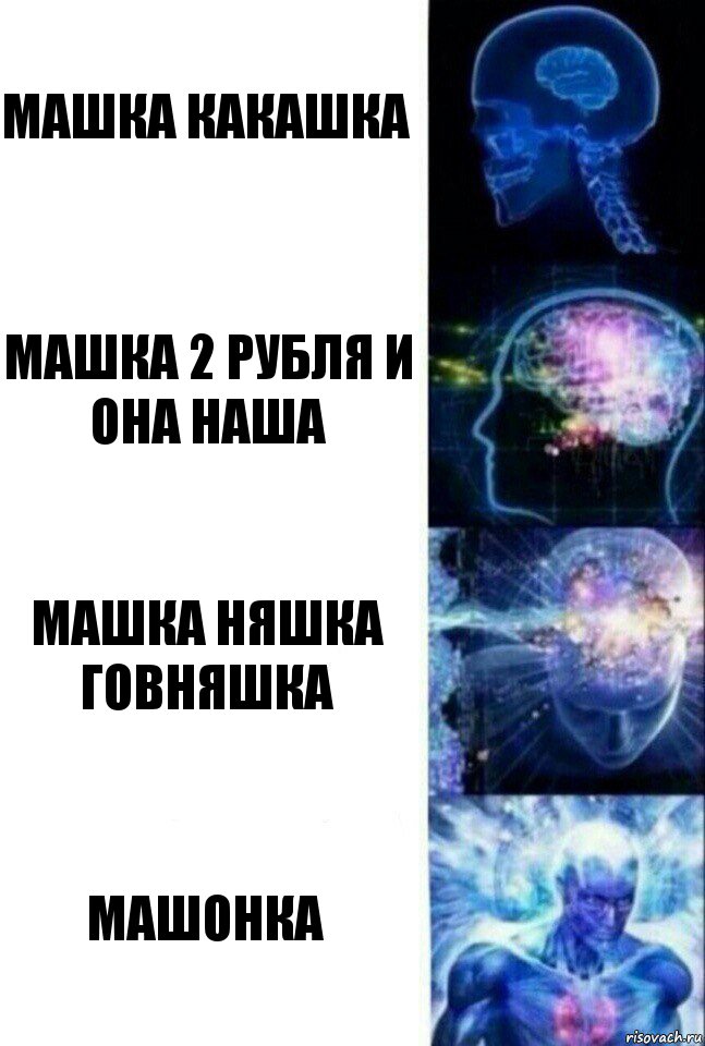 машка какашка машка 2 рубля и она наша машка няшка говняшка машонка, Комикс  Сверхразум