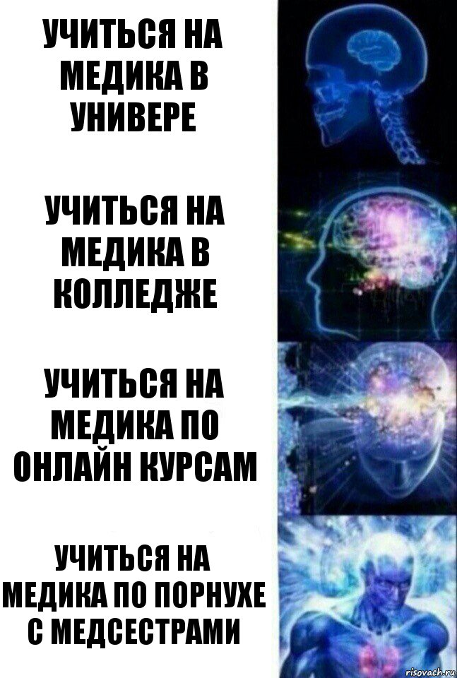 Учиться на медика в универе Учиться на медика в колледже Учиться на медика по онлайн курсам Учиться на медика по порнухе с медсестрами, Комикс  Сверхразум