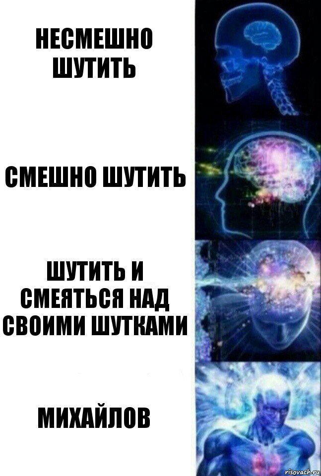 Несмешно шутить Смешно шутить Шутить и смеяться над своими шутками Михайлов, Комикс  Сверхразум