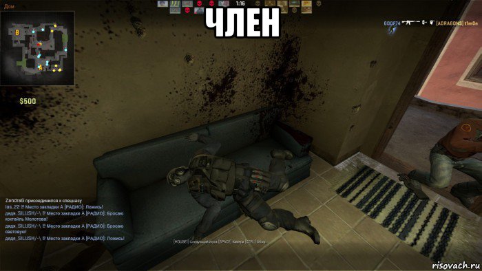 член , Мем CS GO