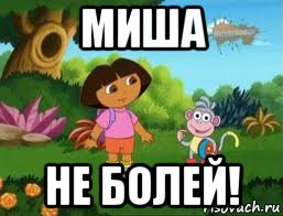 миша не болей!, Мем Даша следопыт