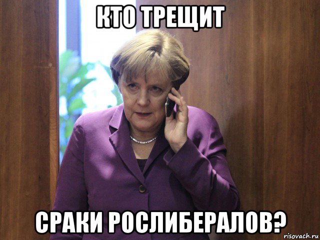 кто трещит сраки рослибералов?