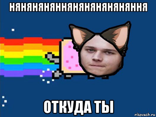 нянянянянняняняняняняння откуда ты, Мем Нян Кэт в Реальной Жизни