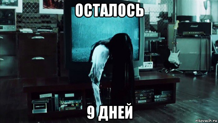 осталось 9 дней, Мем Осталось 9 дней