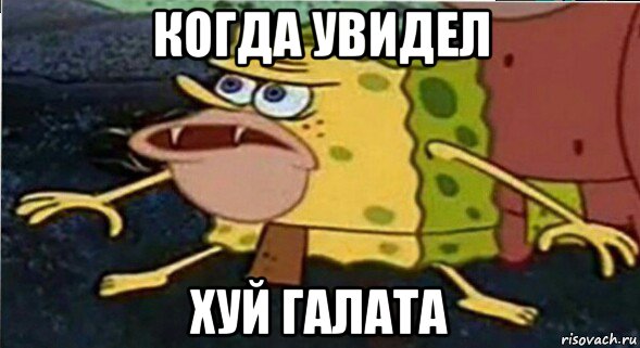 когда увидел хуй галата
