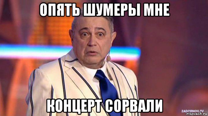 опять шумеры мне концерт сорвали, Мем Петросян