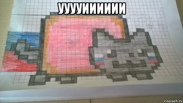 ууууииииии , Мем Русский нян кэт