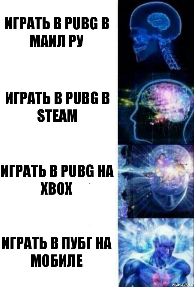 Играть в pubg в маил ру Играть в pubg в steam Играть в pubg на xbox Играть в пубг на мобиле, Комикс  Сверхразум