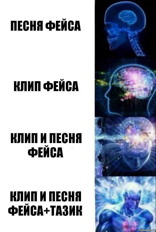 Песня Фейса Клип Фейса Клип и песня Фейса Клип и песня Фейса+тазик, Комикс  Сверхразум