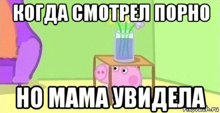 когда смотрел порно но мама увидела