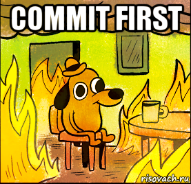 commit first 