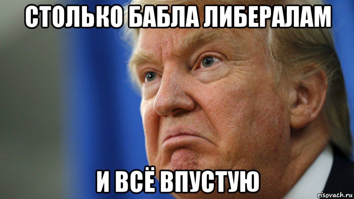 столько бабла либералам и всё впустую