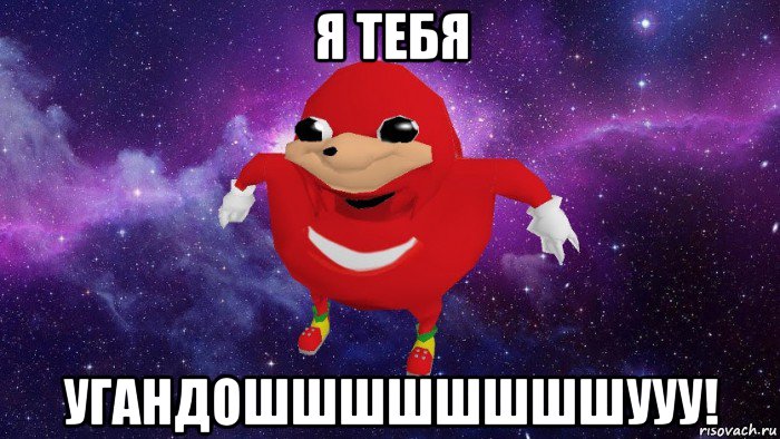 я тебя угандошшшшшшшшууу!, Мем Угандский Наклз