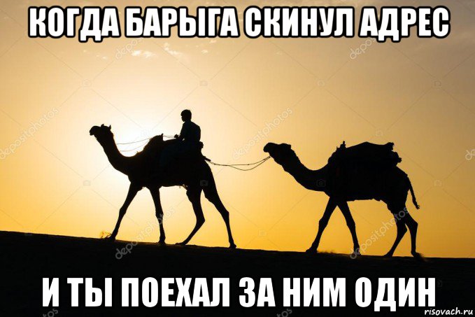 когда барыга скинул адрес и ты поехал за ним один, Мем Восточные каникулы