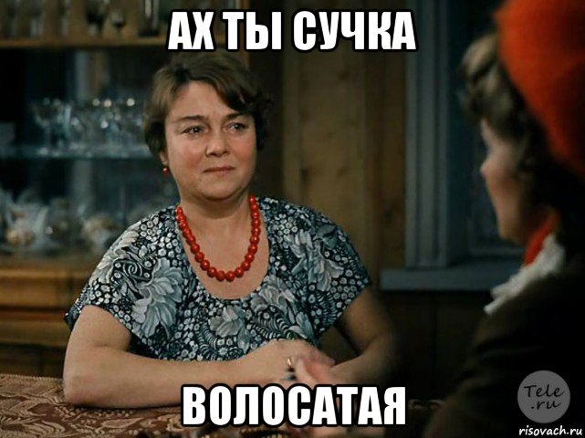 ах ты сучка волосатая
