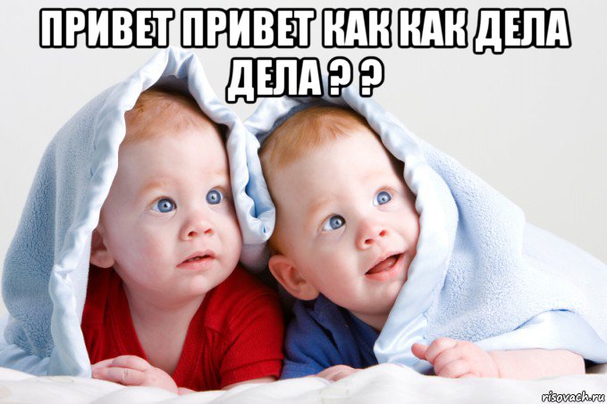 привет привет как как дела дела ? ? 