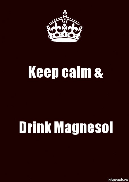 Keep calm & Drink Magnesol, Комикс keep calm