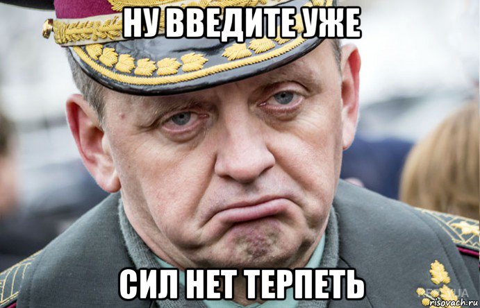 ну введите уже сил нет терпеть