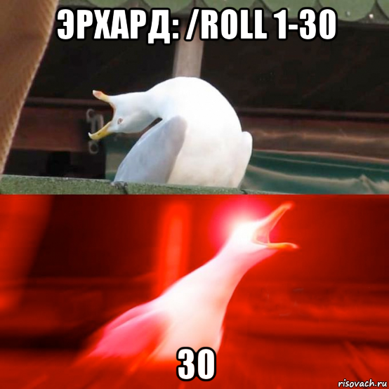 эрхард: /roll 1-30 30