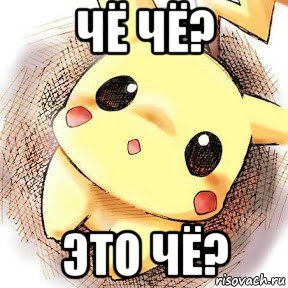 чё чё? это чё?